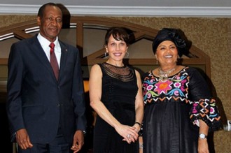 Gabon : A Ougadougou Sylvia Bongo célèbre la création artistique et la culture pour tous